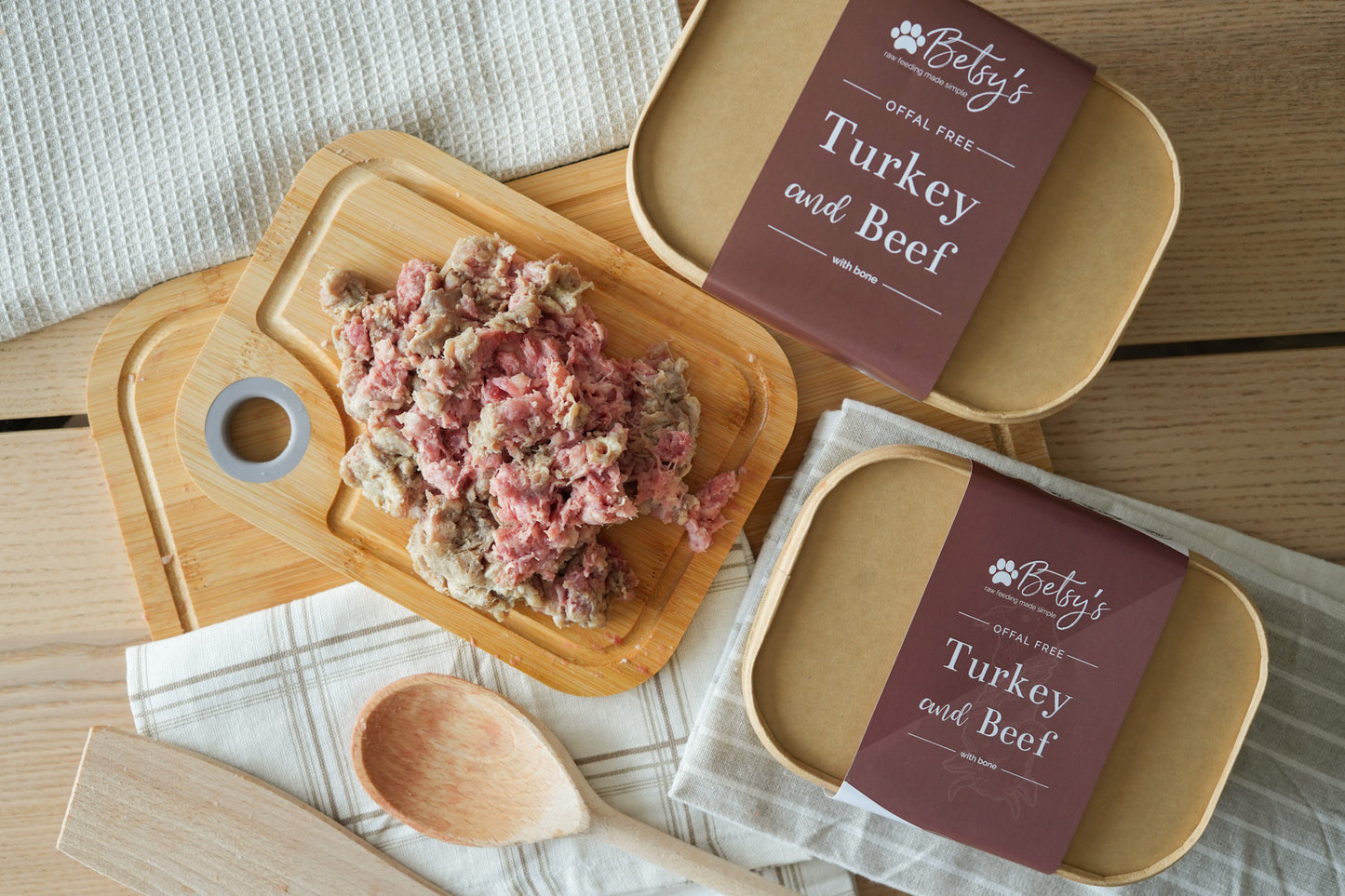 Turkey & Beef (Offal free) 500g