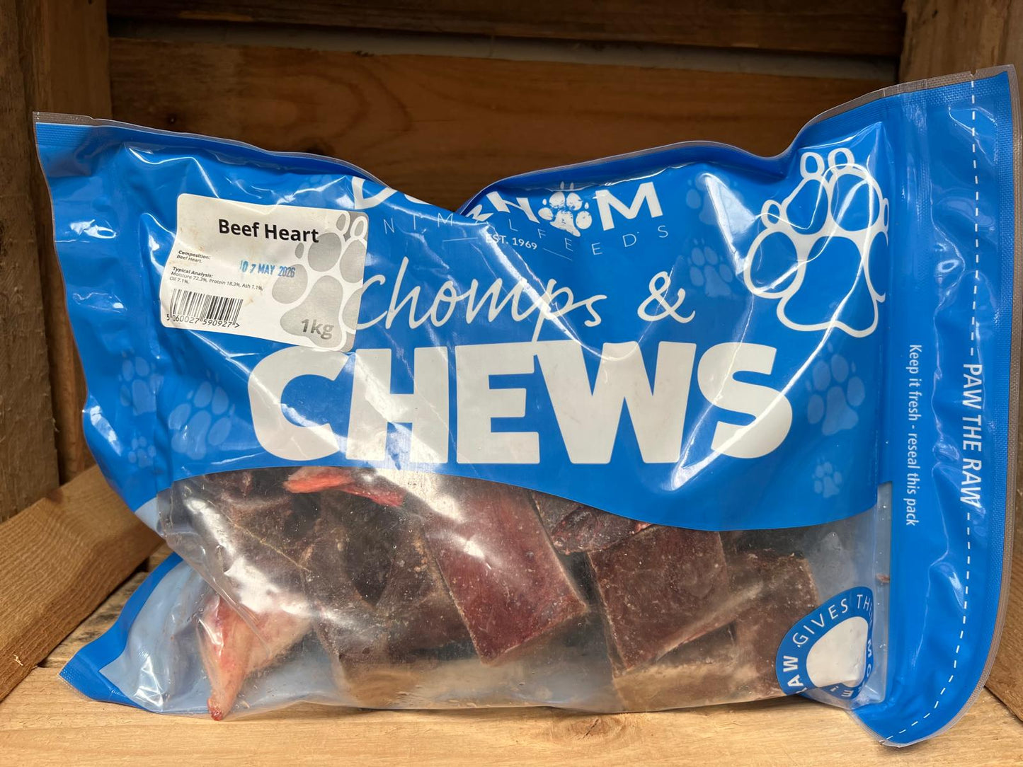 Beef Heart Chunks