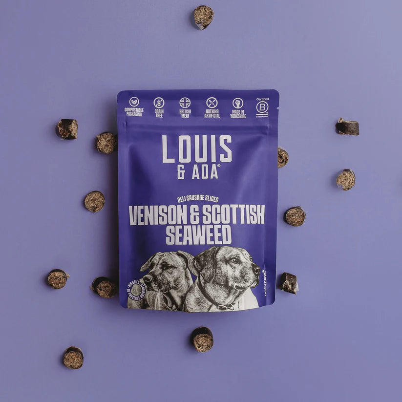 Louis & Ada: Venison & Seaweed Sausage Slices