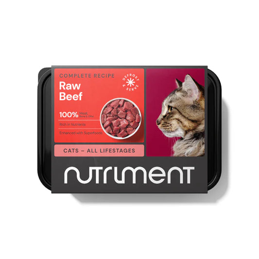 Nutriment Cat Raw Beef 500g