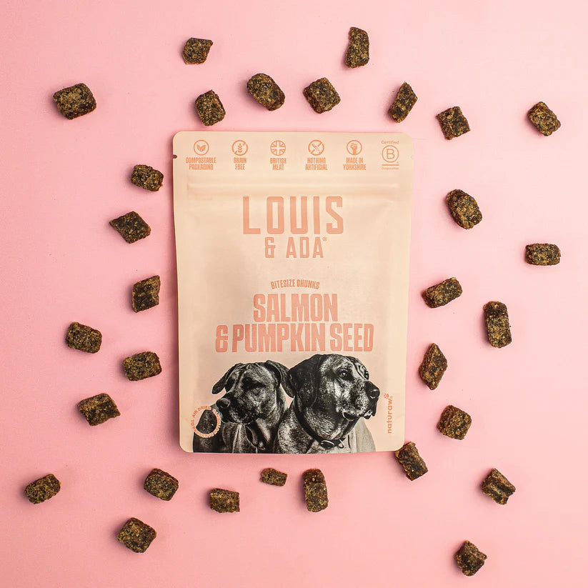 Louis and Ada - Salmon & Pumpkin seed